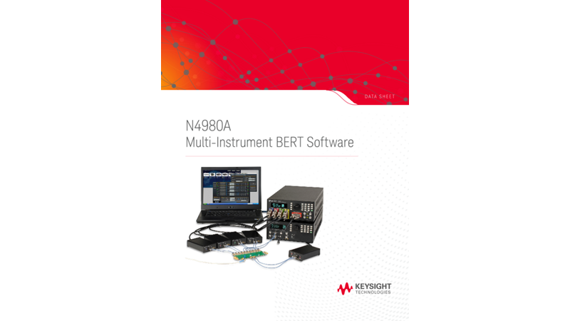 N4980A Multi-Instrument BERT Software